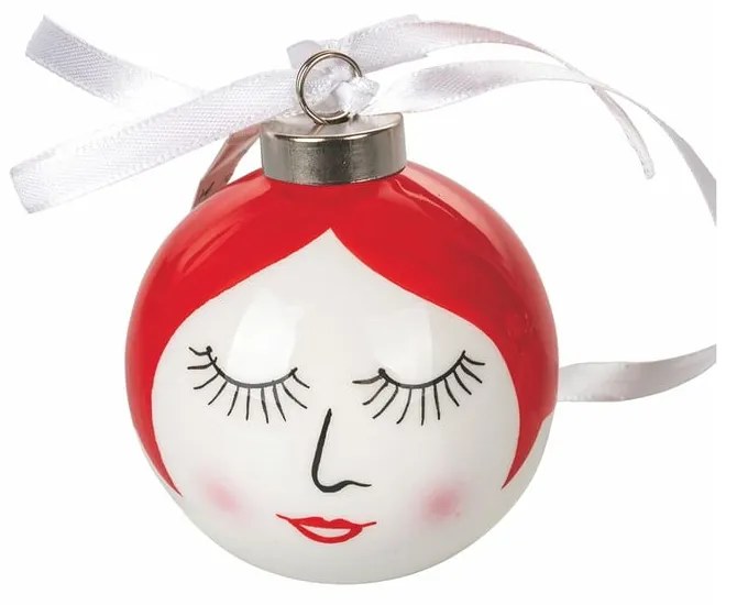 Комплект от 6 коледни украшения от доломит Fantasy, ø 7 см Fantasy Christmas - VDE Tivoli 1996