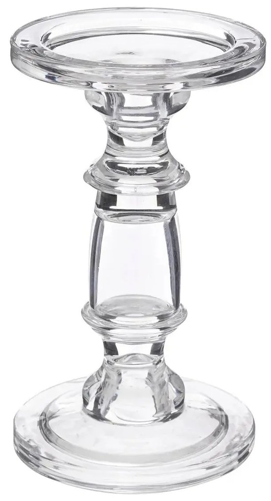 Свещник atmosphera Bubble, Стъкло, 19 cm
