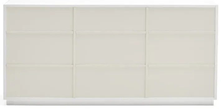 Бял скрин с чекмеджета , ширина 150 cm Doric - Teulat