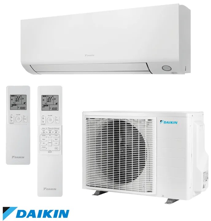 Инверторен климатик Daikin Perfera W FTXM20A + RXM20A, 7000 BTU, 15 м2, A+++, Wi-Fi, R-32, Бял