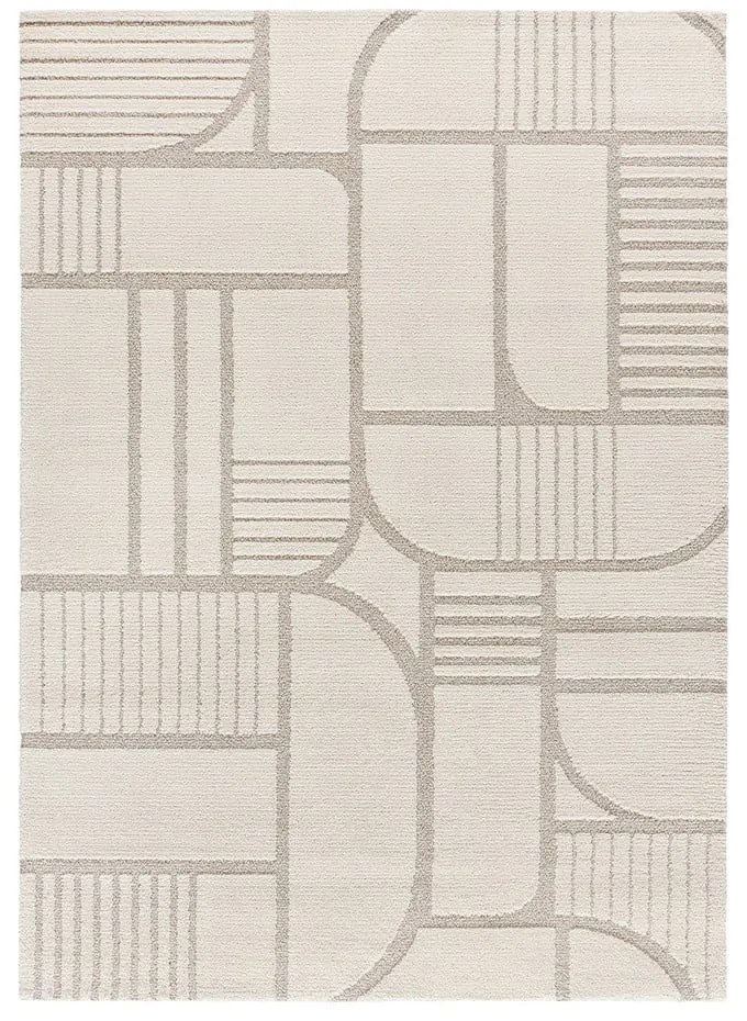 Кремав килим 80x150 cm Snowy – Universal