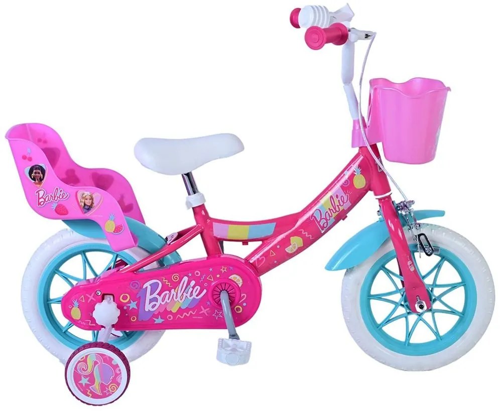 E&amp;L cycles - Детски велосипед с помощни колела Barbie, 12 инча