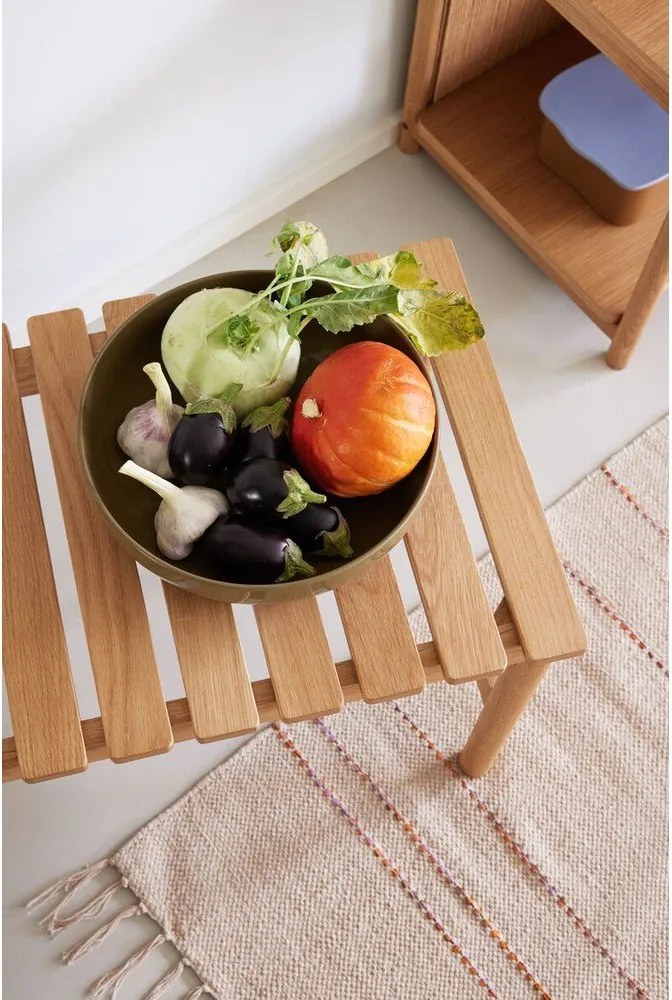 Светлокафява пейка Row – Hübsch