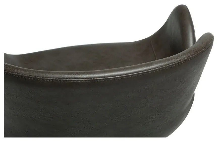 Сив тапициран трапезен стол с подлакътници Gaia – DAN-FORM Denmark