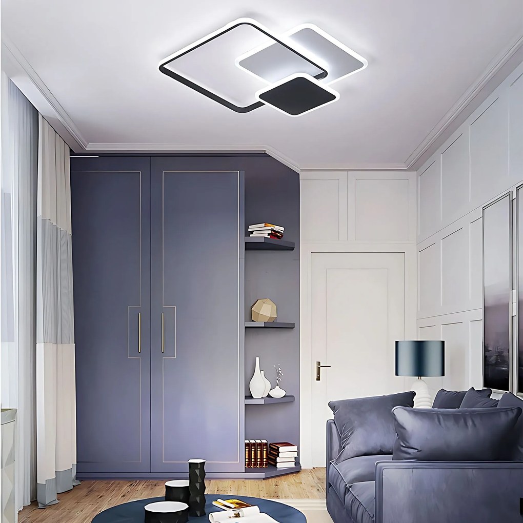 Плафон LHJ079-C BLACK/WHITE LED