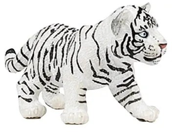 Papo - Фигурка бял тигър бебе 50048