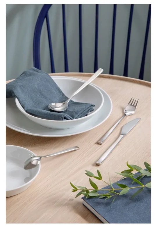 Прибори за хранене от неръждаема стомана в сребрист цвят 16 бр. Fuga – Gense