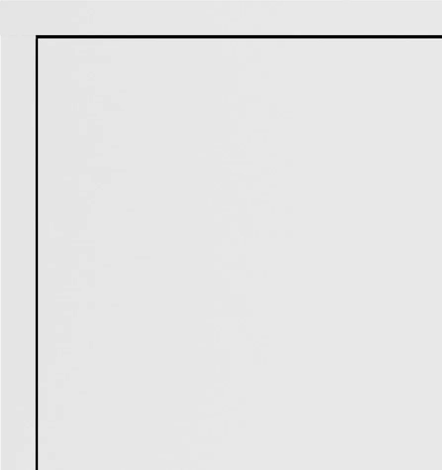 Бяла модулна библиотека 89x113 cm Prima – Tvilum