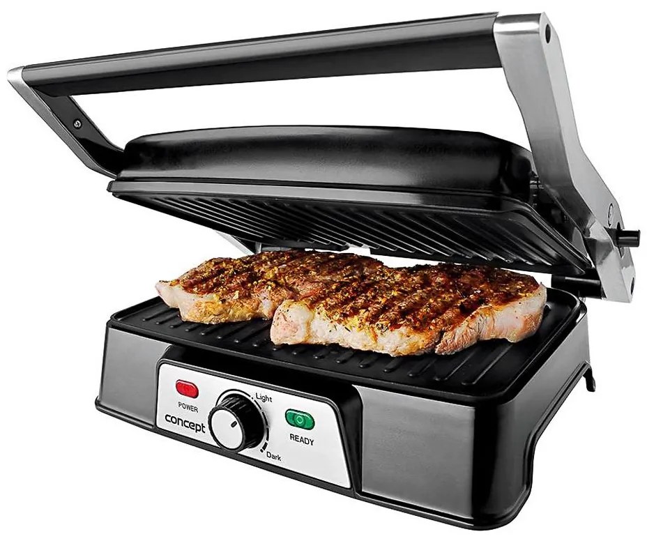 Concept ge2005 - Електрически грил 1500W/230V неръждаем/черен