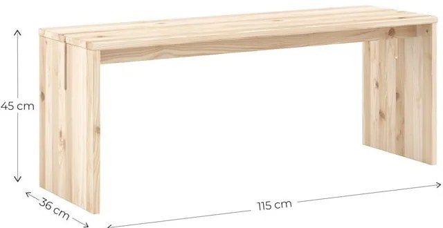 Пейка в естествен цвят Join-In – Karup Design