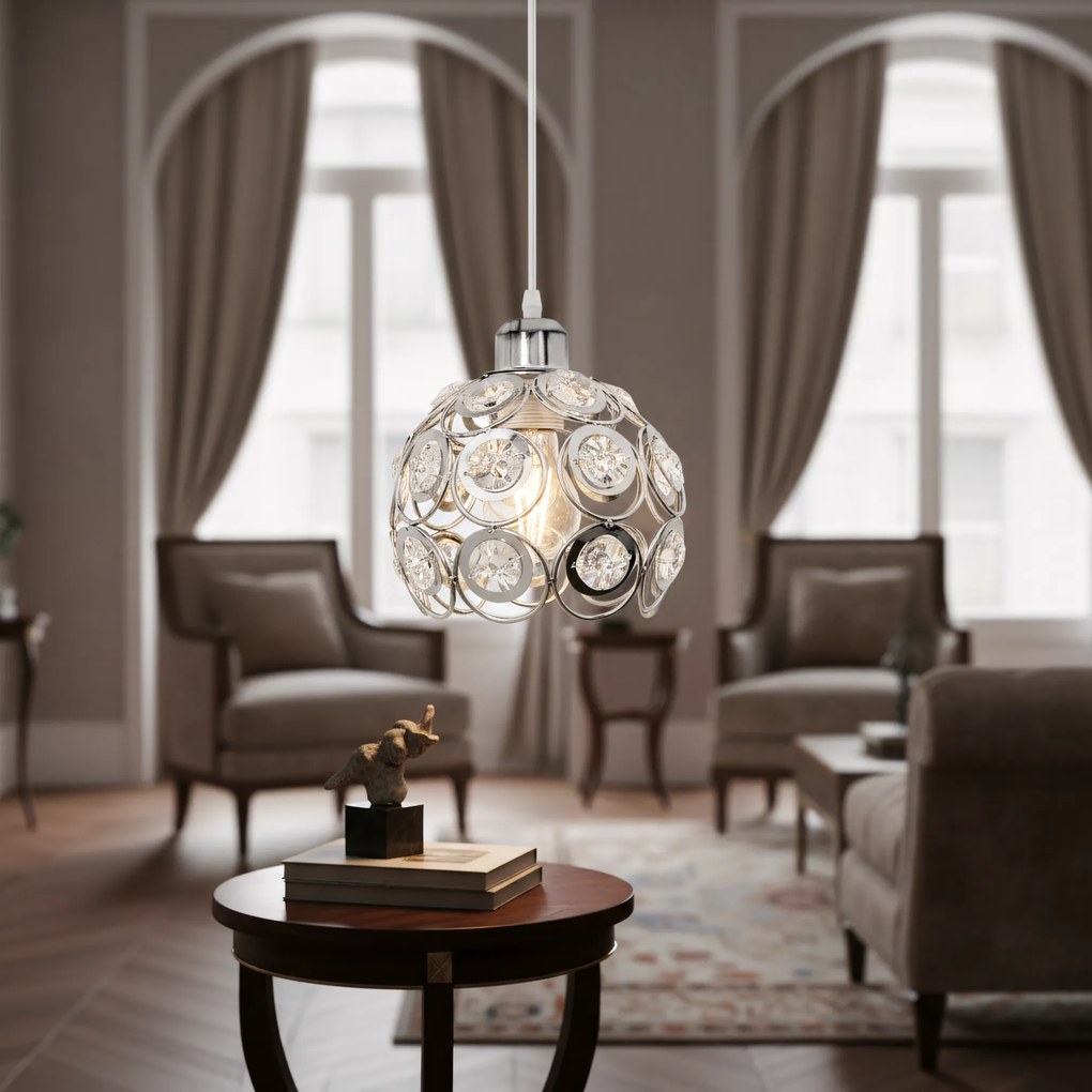 КРИСТАЛЕН ПОЛИЛЕЙ Loft Silver APP207