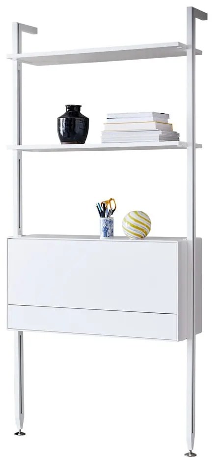 Бял шкаф за книги 94x210 cm Edge by Hammel - Hammel Furniture
