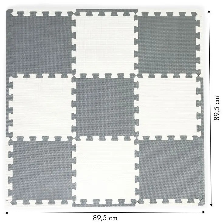 Голяма постелка от пяна за деца 89,5 x 89,5 cm