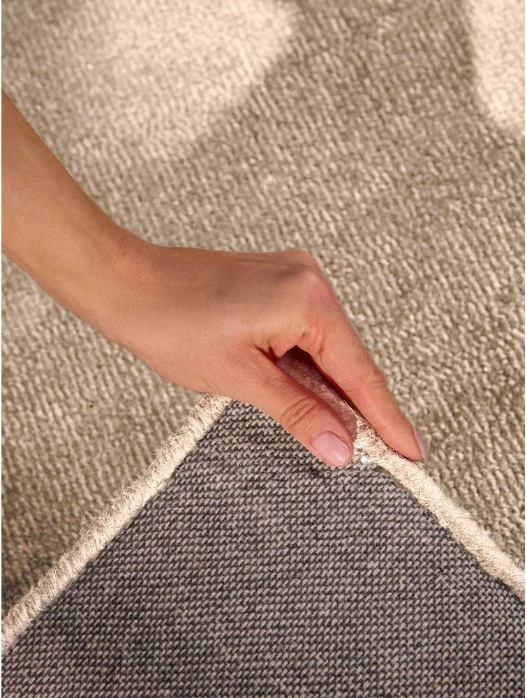 Бежов ръчно изработен килим със смес от вълна 200x300 cm Kari – Villeroy&amp;Boch