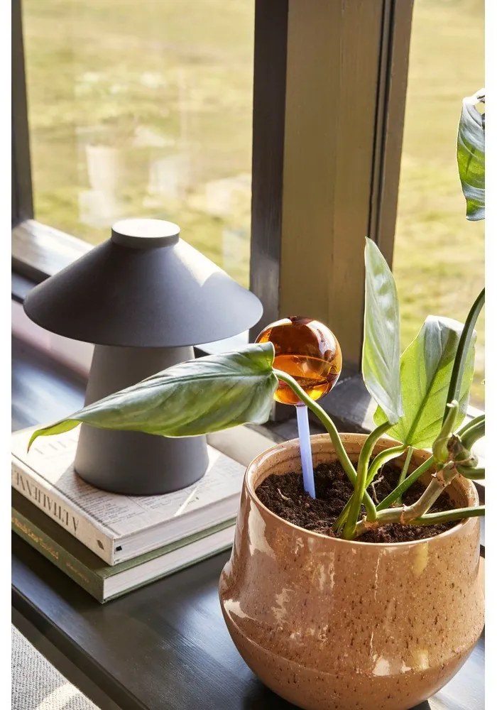 Сфера за поливане от синьо-кафяво стъкло Flora - Hübsch