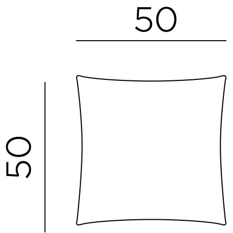 Възглавница Максимо 50х50-Sunbrella канела