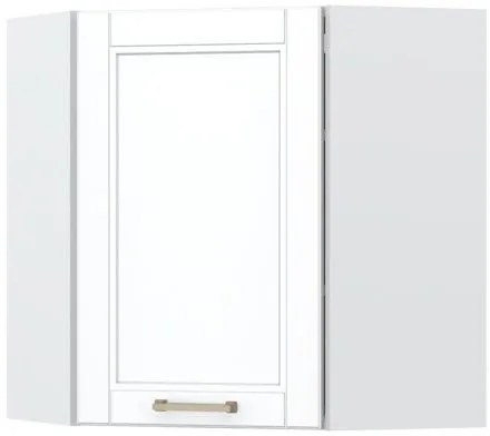 Висящ ъглов шкаф Tahoma V7-UG-1K-White matte