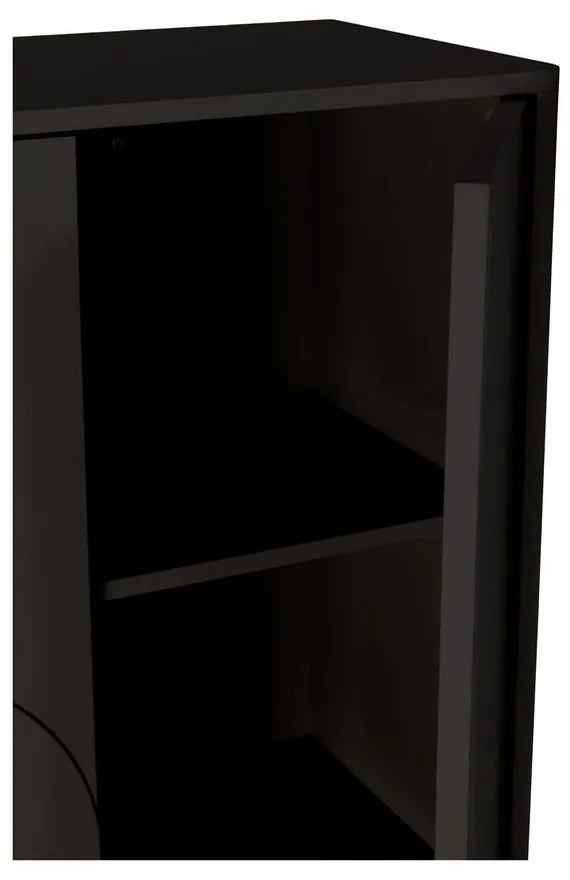 Черно шкафче 80x130x40 cm Solei – MOME