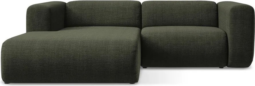 Зелен ъглов диван (ляв ъгъл) Ekahi – Makamii