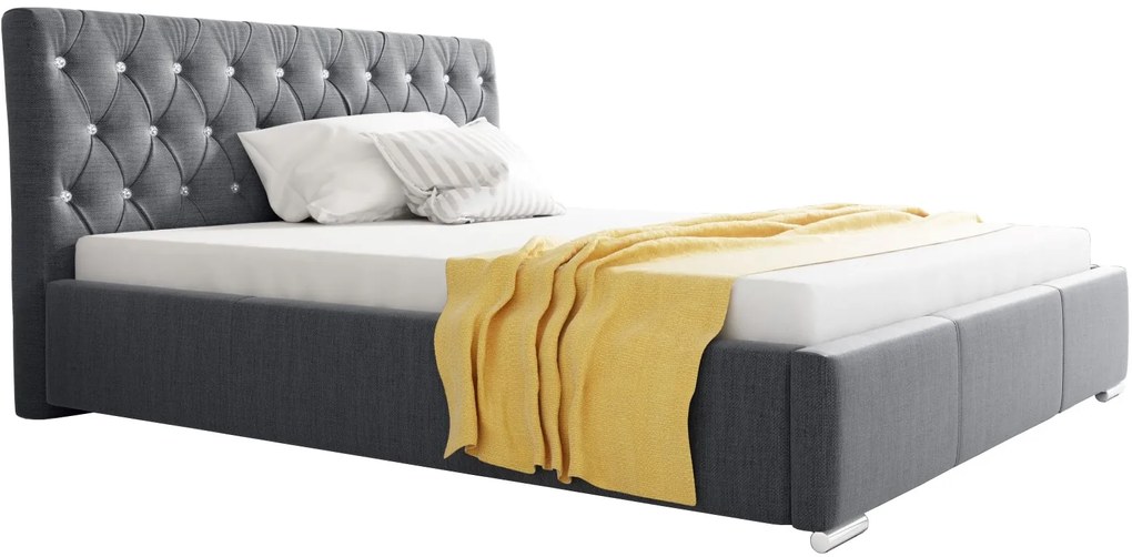 Тапицирано легло Toro-Gkri Anoixto-120 x 200