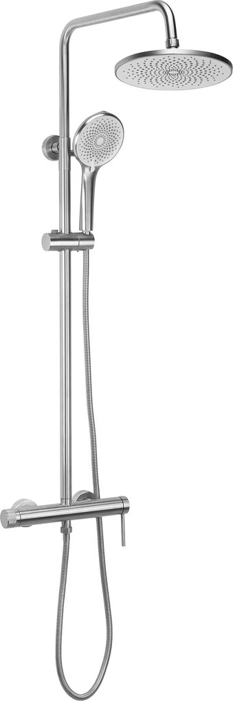 Комплект за душ Rea Foss Clif Brush Nickel