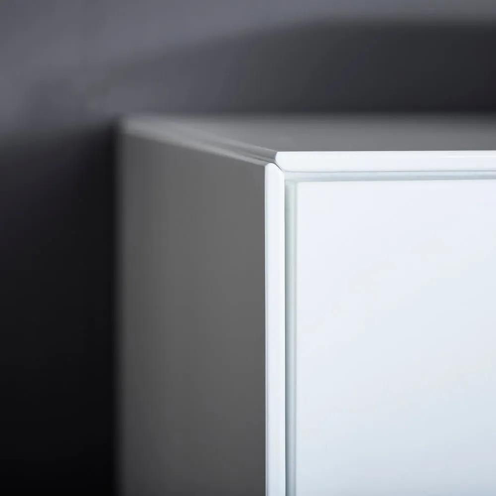 Черно-бял комплект от маса за телевизор и 2 скрина Edge by Hammel - Hammel Furniture