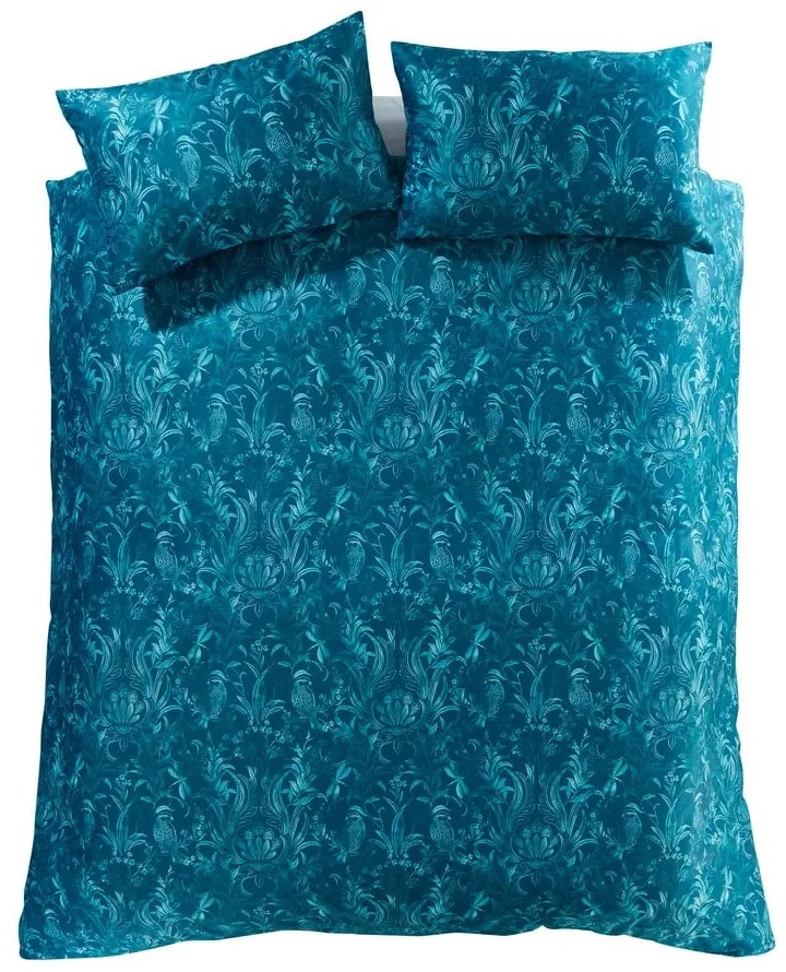 Синьо единично спално бельо 135x200 cm Regal Birds – Catherine Lansfield