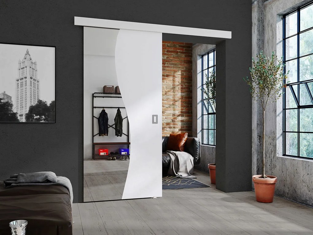 Плъзгаща се врата Fala -Leuko-Length: 106 cm
