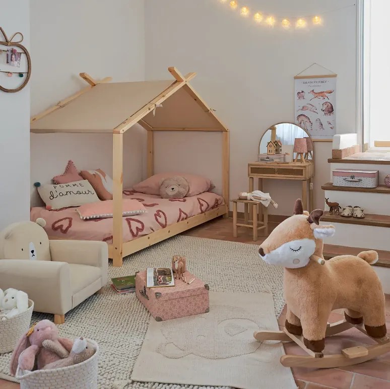 Детско легло Монтесори Atmosphera Ilan, 90x190 см