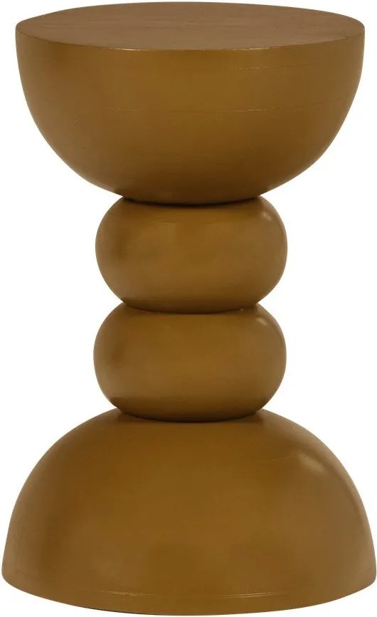 Кръгла странична масичка от масивно манго ø 35 cm Miel – WOOOD