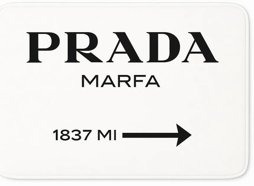 Бели кадифени килими за баня в комплект 2 бр. 60x100 cm Prada – Mila Home