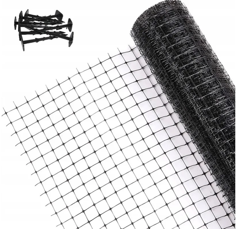 Изключително здрава мрежа за къртици 33 g/m² + 100 безплатни игли Šírka: 2 m | Dĺžka: 200 m