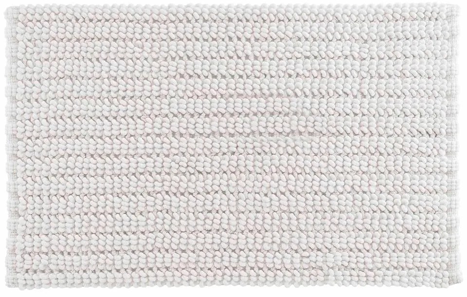 Бял килим за баня 50x80 cm Voltis – douceur d'intérieur