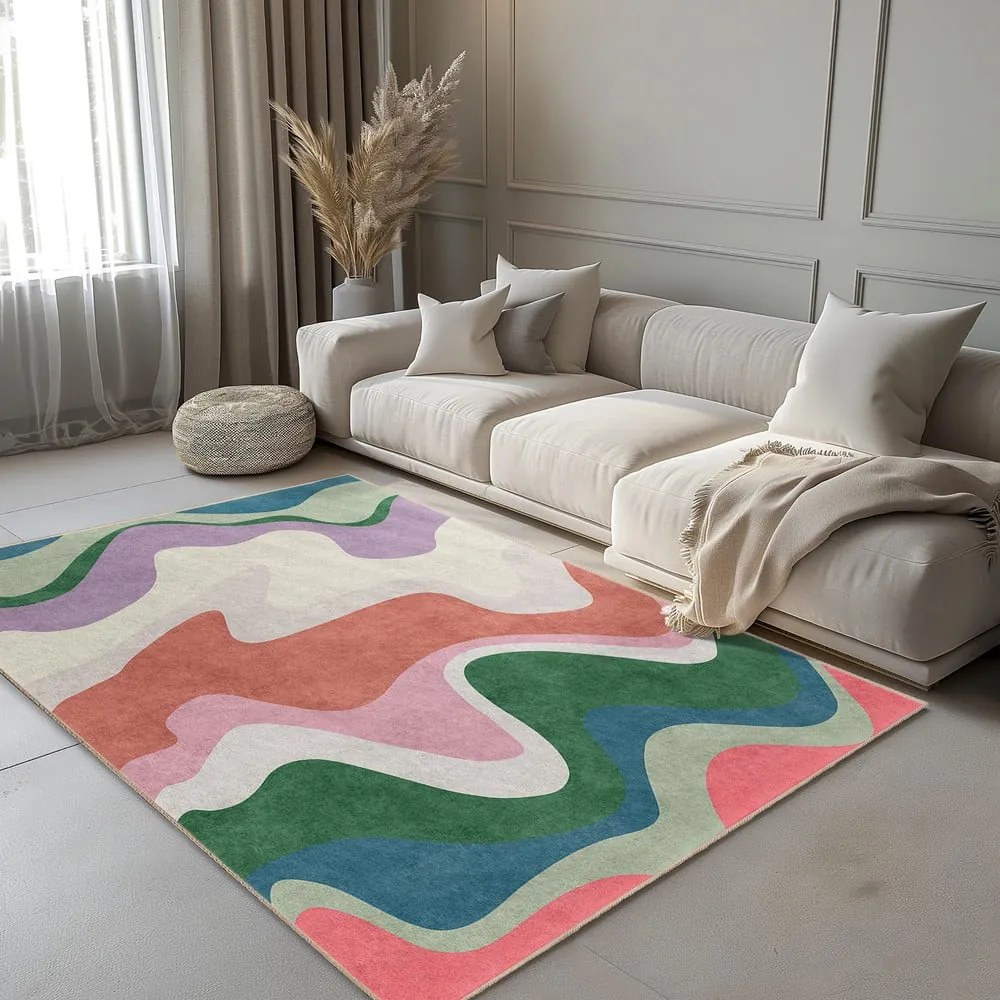 Пътека подходяща за пране 60x230 cm Squiggly Breeze – Mila Home