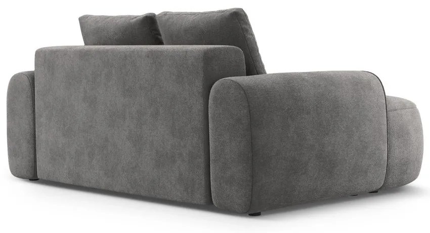 Сив кадифен диван 175 cm Linz – Cosmopolitan Design