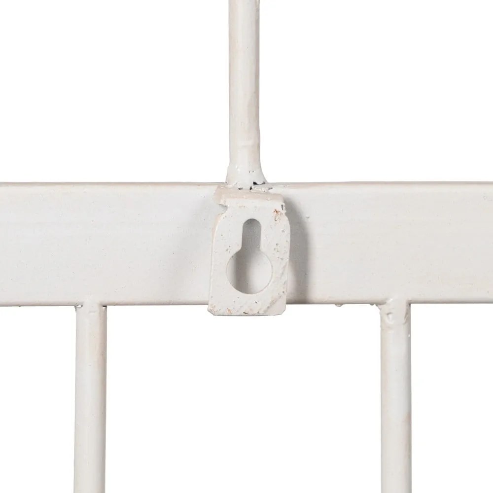 Бяла метална стенна закачалка – Ixia