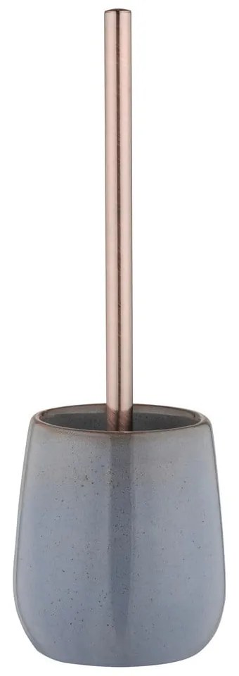 Сива керамична четка за тоалетна Sirmione – Wenko