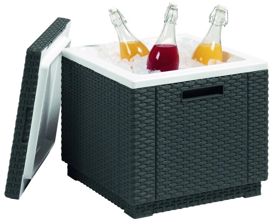 Градинска маса с тавичка за лед 42x42 cm – Keter