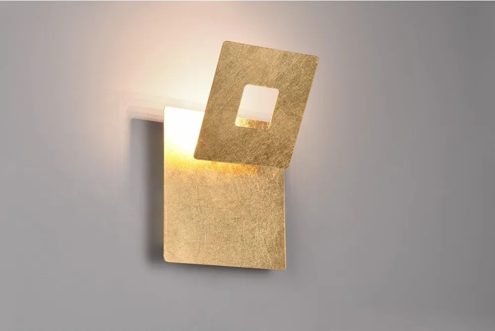 LED стенна лампа в златист цвят Leano - Trio