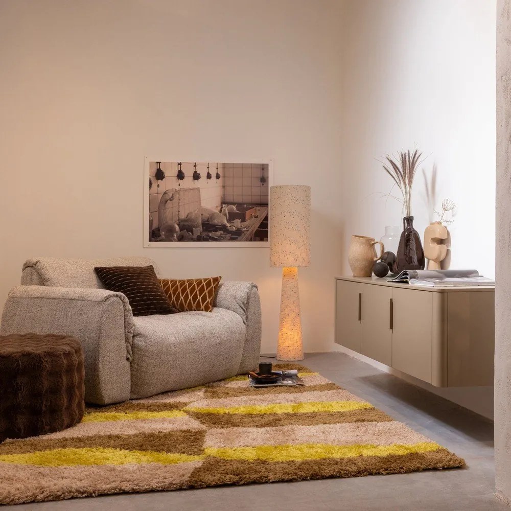 Кафяво-сива маса за телевизор от масивен бор 154x56x44 cm Gunnar – WOOOD