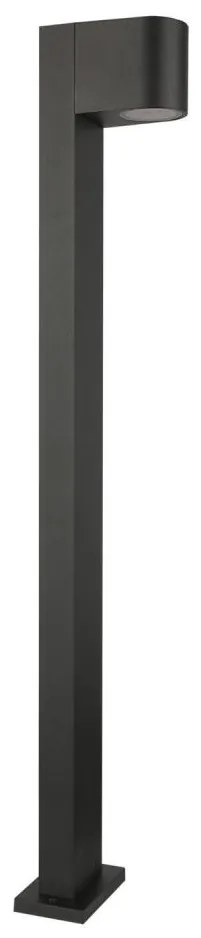 Екстериорна лампа BOSTON 1xGU10/10W/230V 80 см IP54 черен