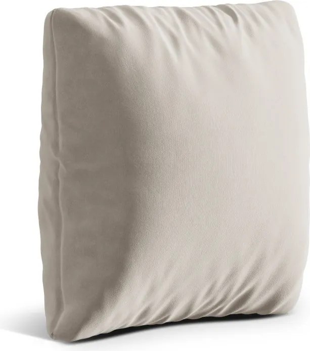 Бежова кадифена възглавница за диван Kemi – Cosmopolitan Design