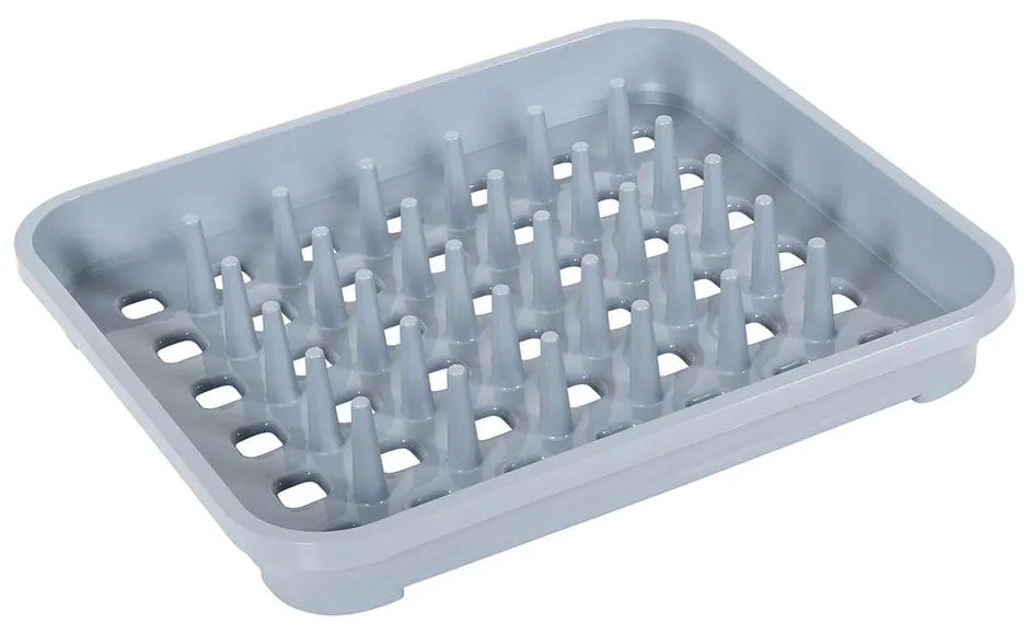 Сива пластмасова тавичка за сушене 38x33,5 cm Eco Range – Addis