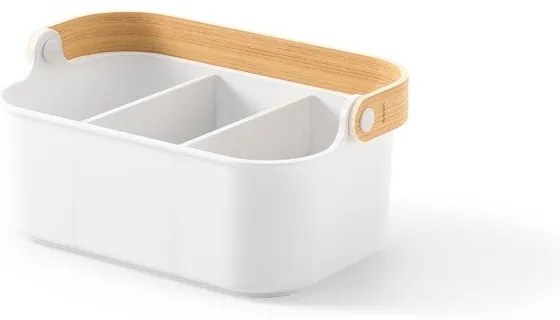 Бял пластмасов органайзер за баня Bellwood - Umbra