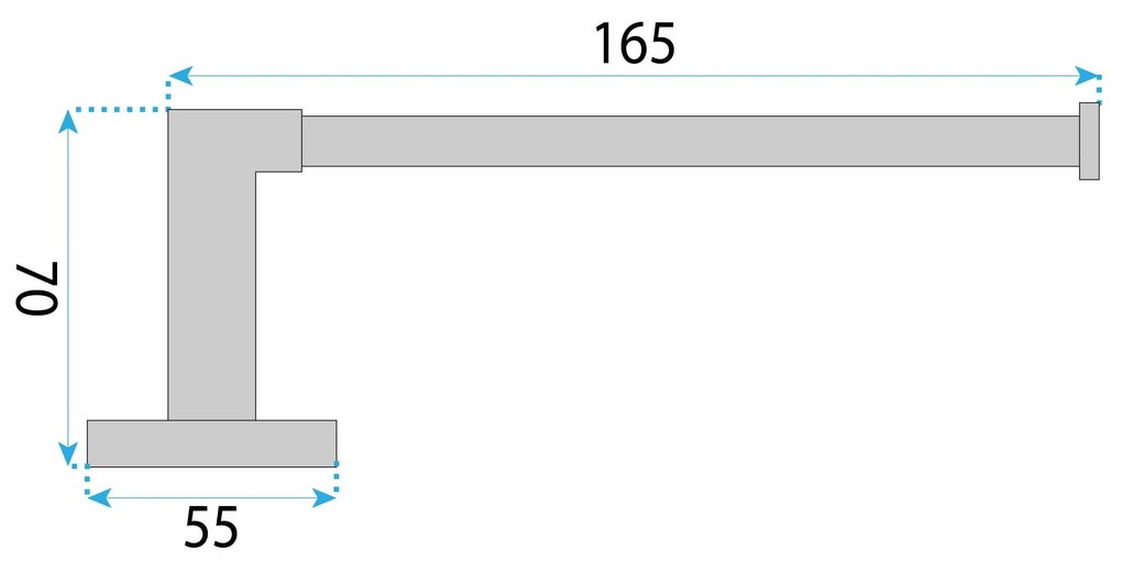 Поставка за тоалетна хартия 5909 Nico Brush Copper