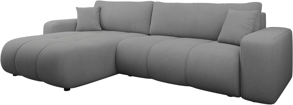 Ъглов диван Furyn L Maxi-Тъмносив