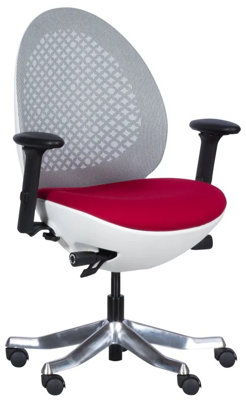 Работен офис стол OVE 2 - червен