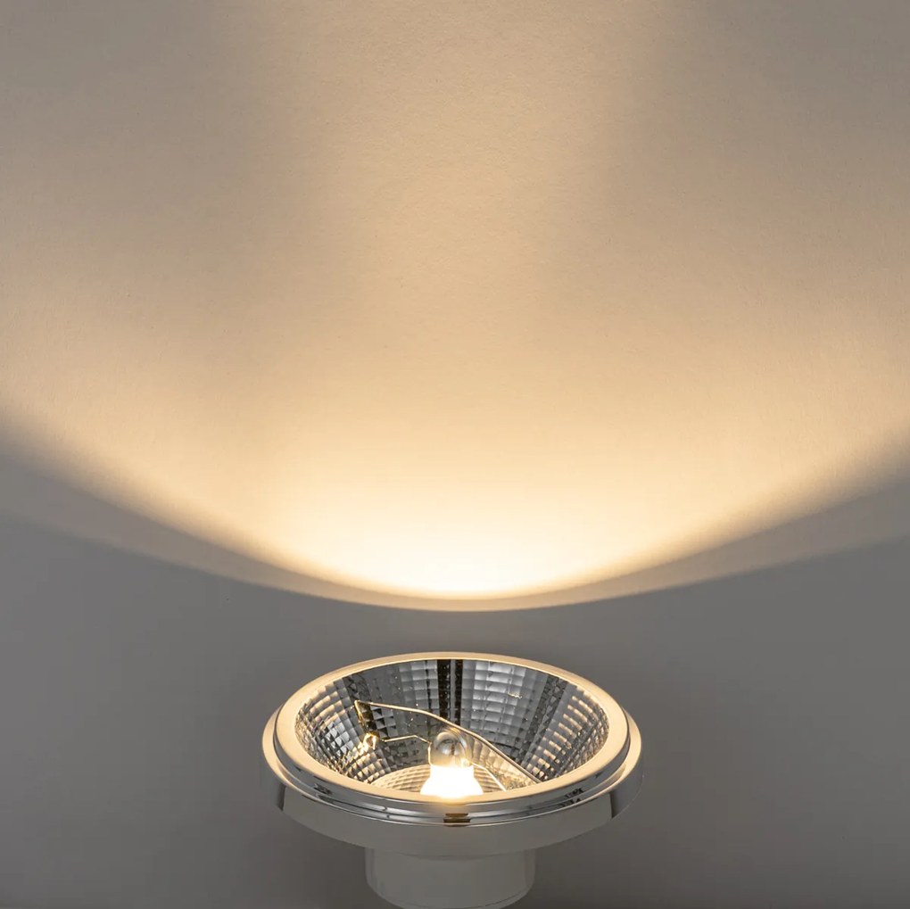 GU10 Димируема LED крушка AR111 бяла 11W 810lm 2700K