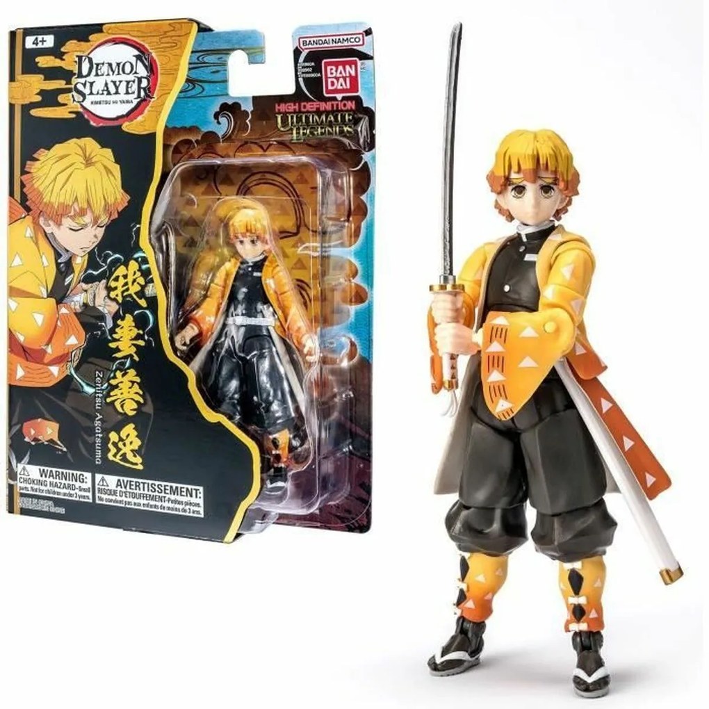 Съчленена Фигура Bandai Demon Slayer Zenitsu Agatsuma