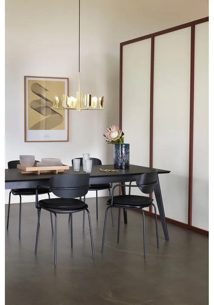 Комплект от 2 стъклени вази Hazy - Hübsch